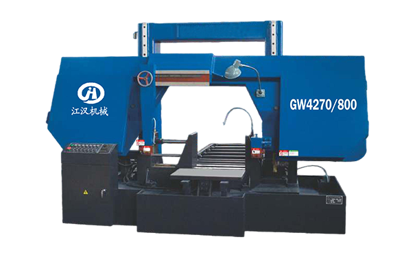 武昌GW4270/800双柱龙门卧式带锯床